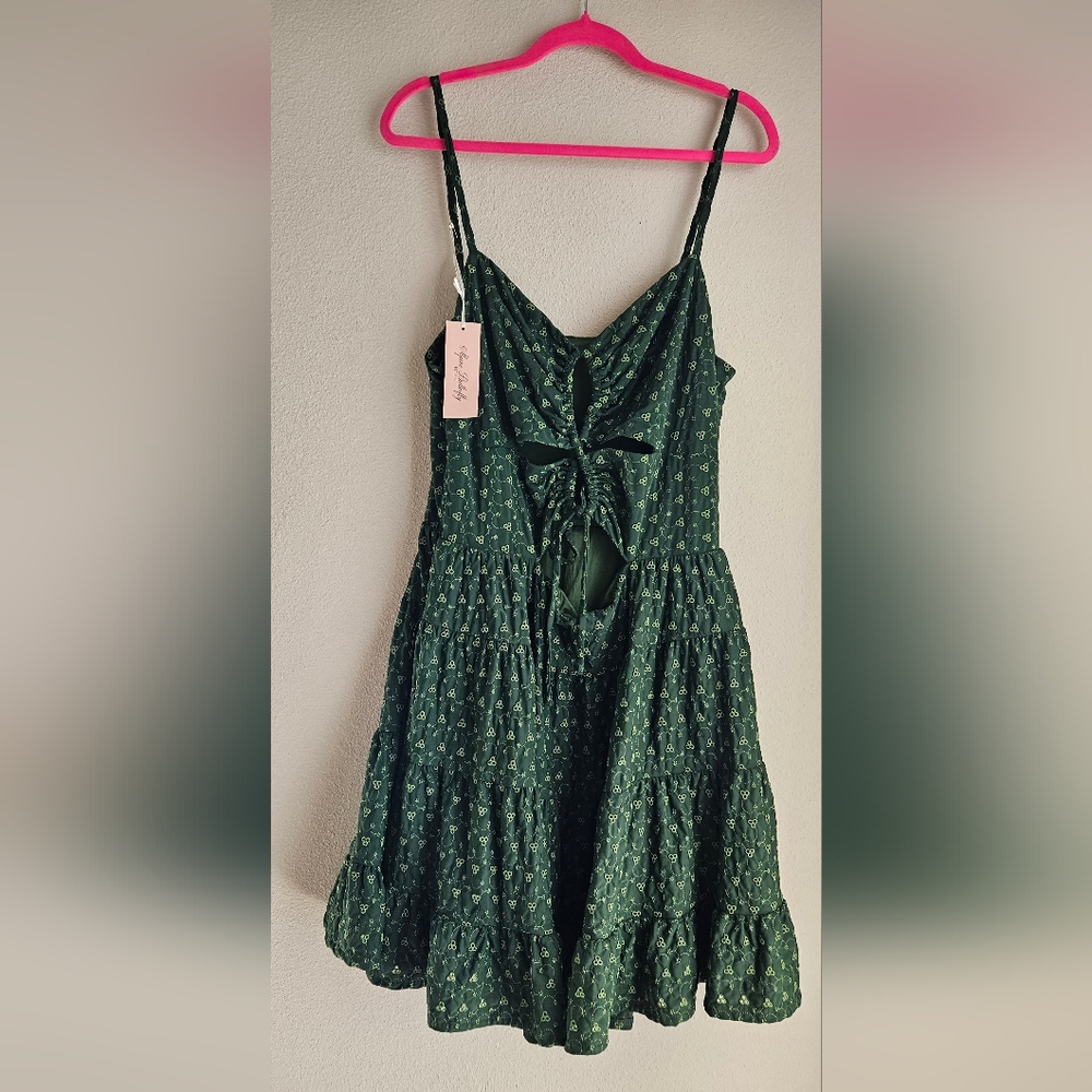 Alpine Butterfly Green Sophie Dress, size 16